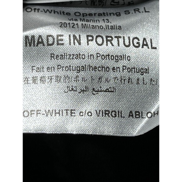 Off-White Arrows & Tulips Washed Cotton Sweatshirt Women S Black VIRGIL @GQ Knit - Picture 9 of 12